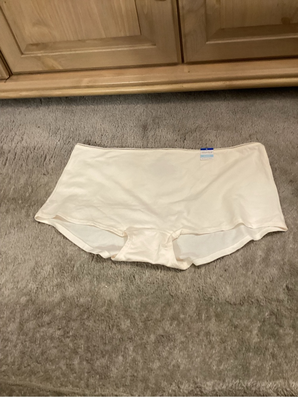 BedHead Cream Stretch Boyshort Panty
